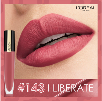 รูจ ซิกเนเจอร์ – ไวลด์นู้ด #143 LIBERATE นู้ดอมชมพู ทาแล้วสุขภาพดี